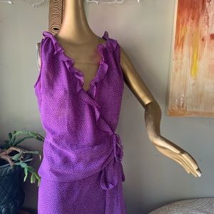 French Purple 💜 blouse & shirt set